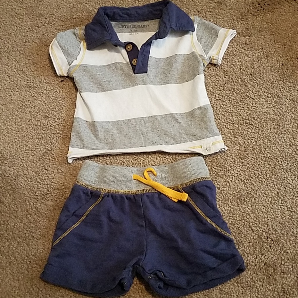 Burts Bees Baby Boys Summer Outfit